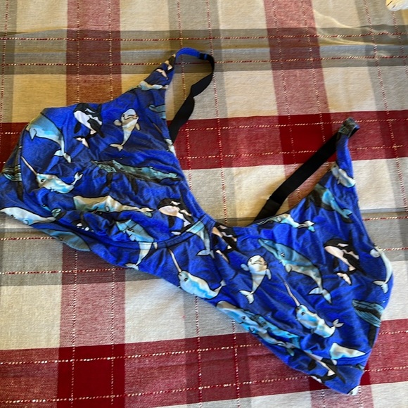 Whale Bralette - Picture 1 of 3